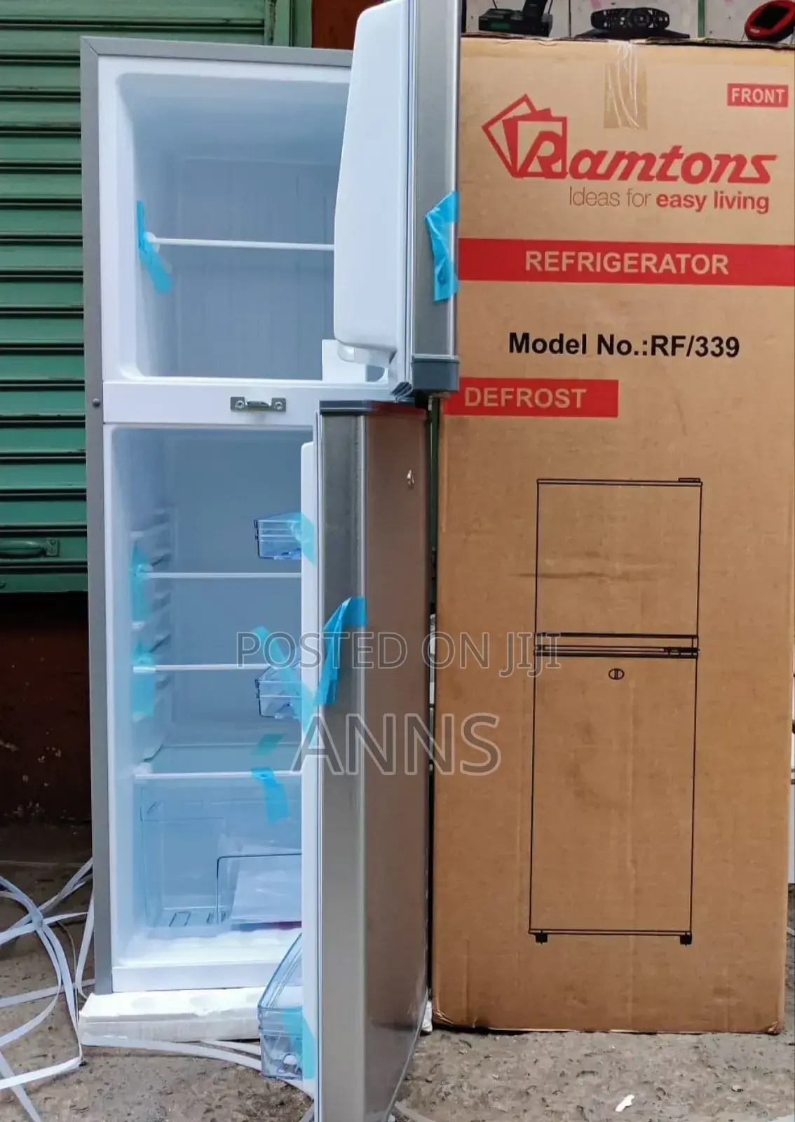 **Ramtons 138litres Double Door~RF/339