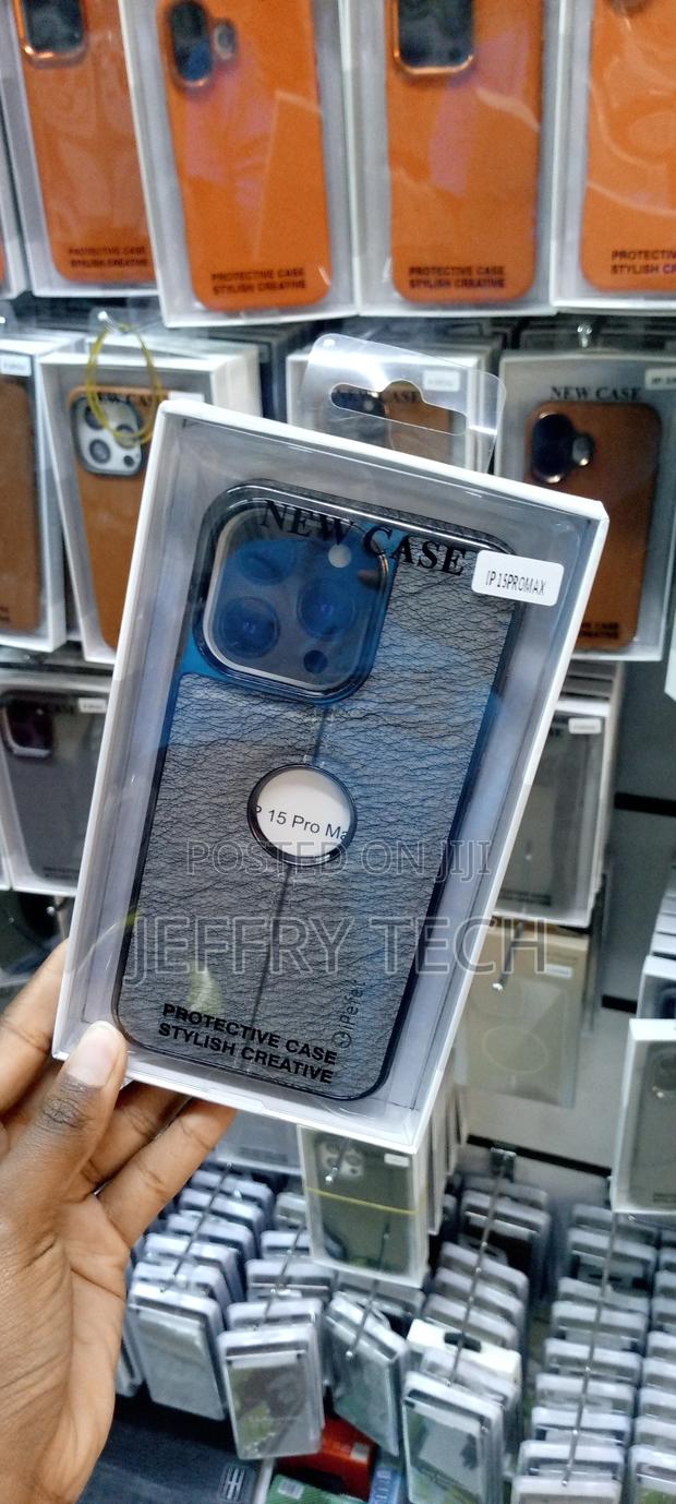 iPhone 15 Pro Max Leather Case Anti-Scratch Cases - thumbnail 3