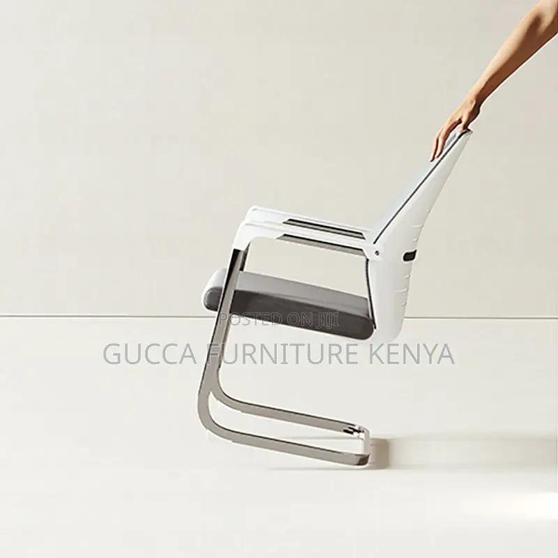 Office Chairs: Modern Fixed Arms Ergonomic Desk Chair