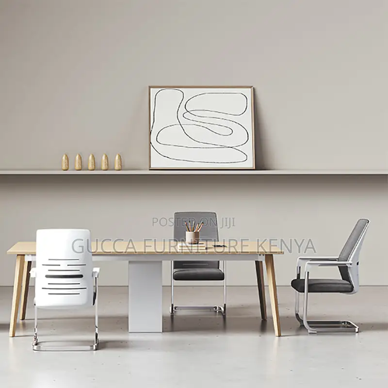 Office Chairs: Modern Fixed Arms Ergonomic Desk Chair
