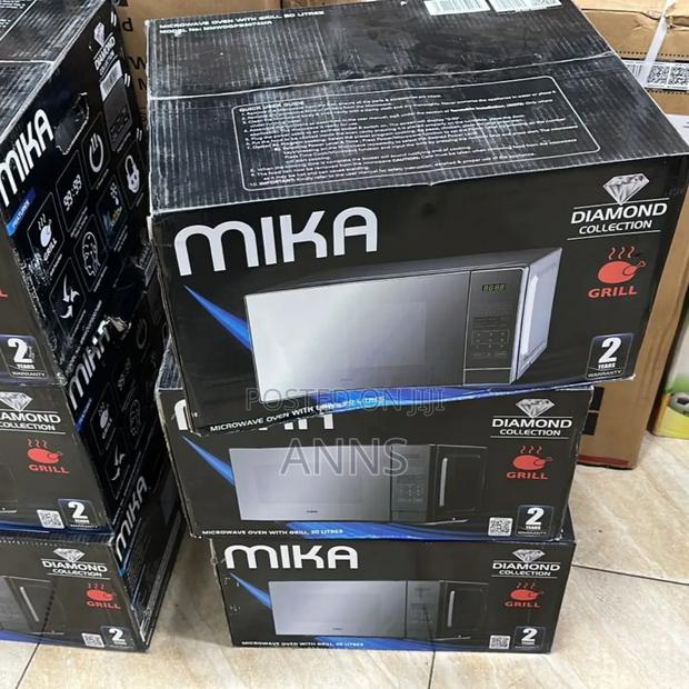 Mika 20L ~ Digital Silver Microwave - main view