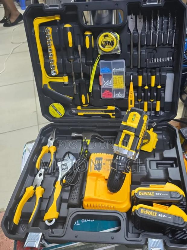 Dewalt 48v Cordless Toolkit Has 108pcs Set '' - main view