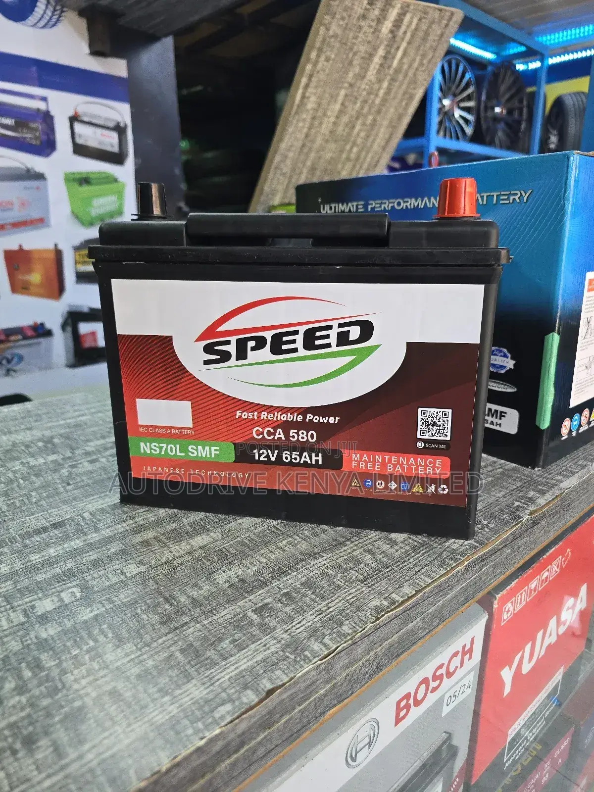 NS70L Speed Car Battery