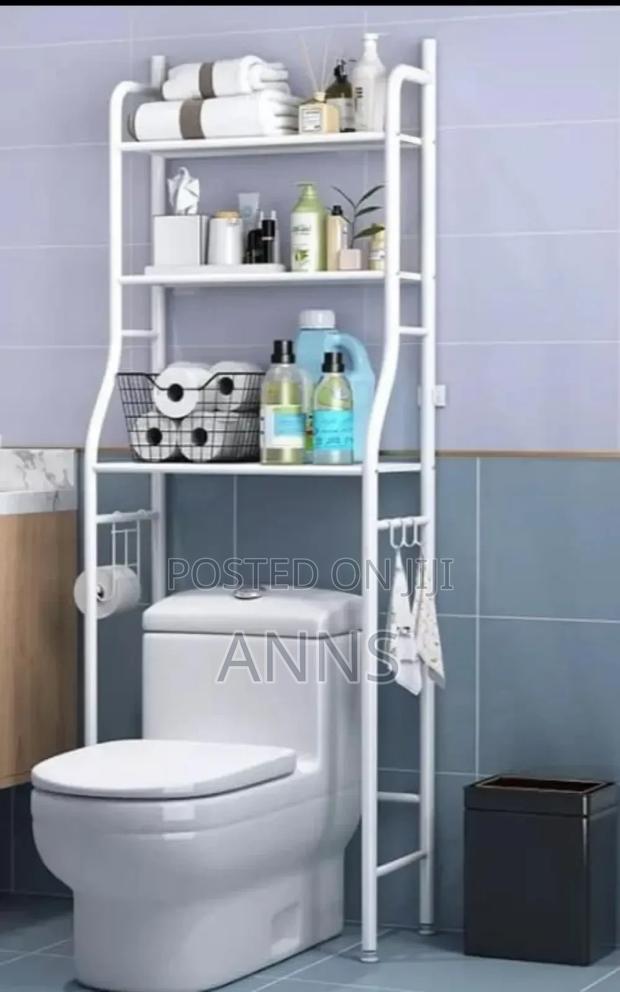 Toilte Rack~ White - main view