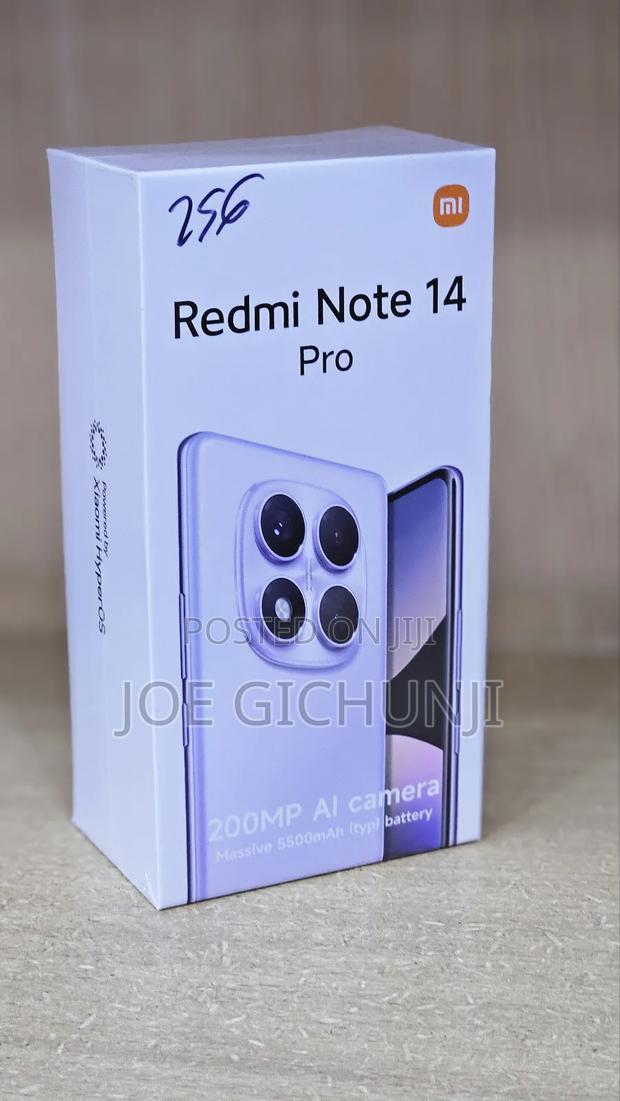 New Xiaomi Redmi Note 14 Pro 256 GB Red - thumbnail 3