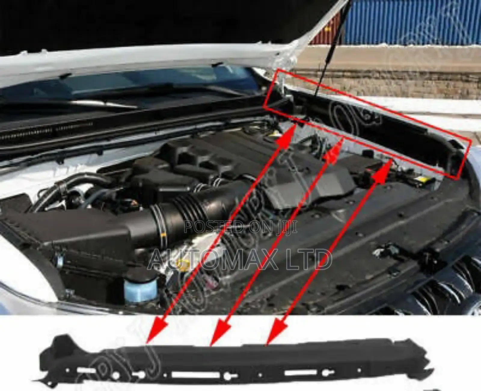 Toyota Land Cruiser Prado J150 Engine Bay Side Panel Cover