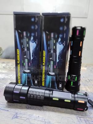 Multifunctional Flashlight 626 Zoom Mettalic Torch - thumbnail 2