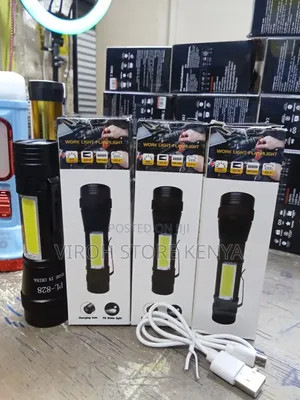 Cob Worklight Flashlight 600 Lumens Torch