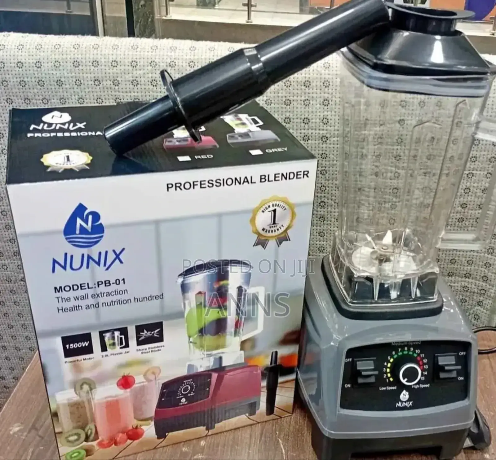 Nunix Commercial Blender With Grinder