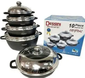 Dessini Non Stick 10piecs Cookware