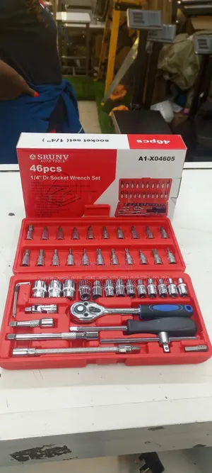 46pcs Dr Socket Wrench Set Portable Car Repair Set