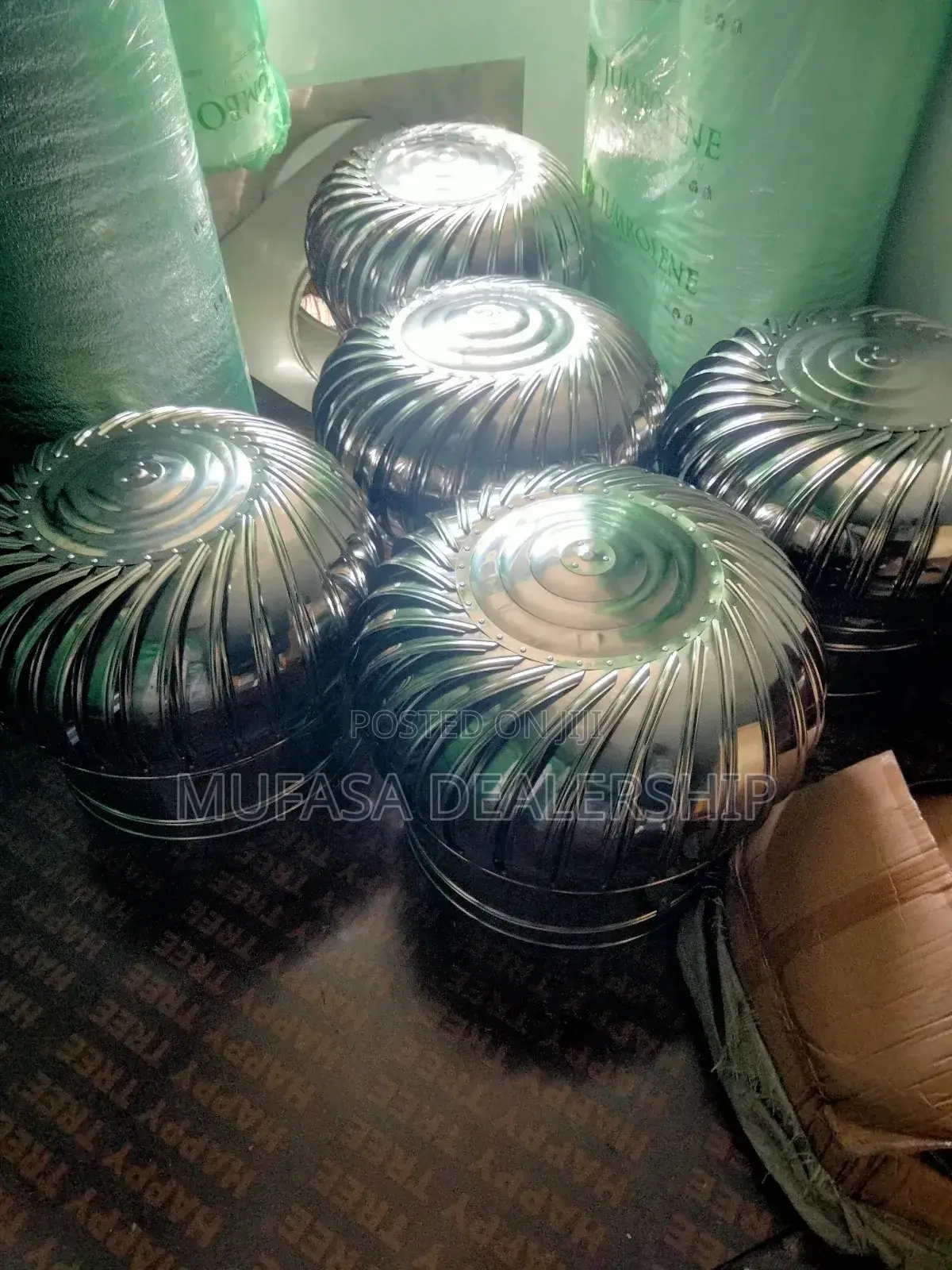 Cyclone Ventilators (Wind-Driven)