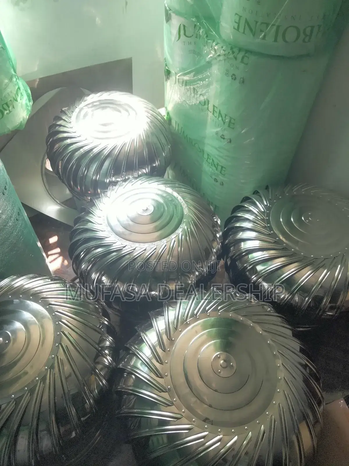 Cyclone Ventilators (Wind-Driven)