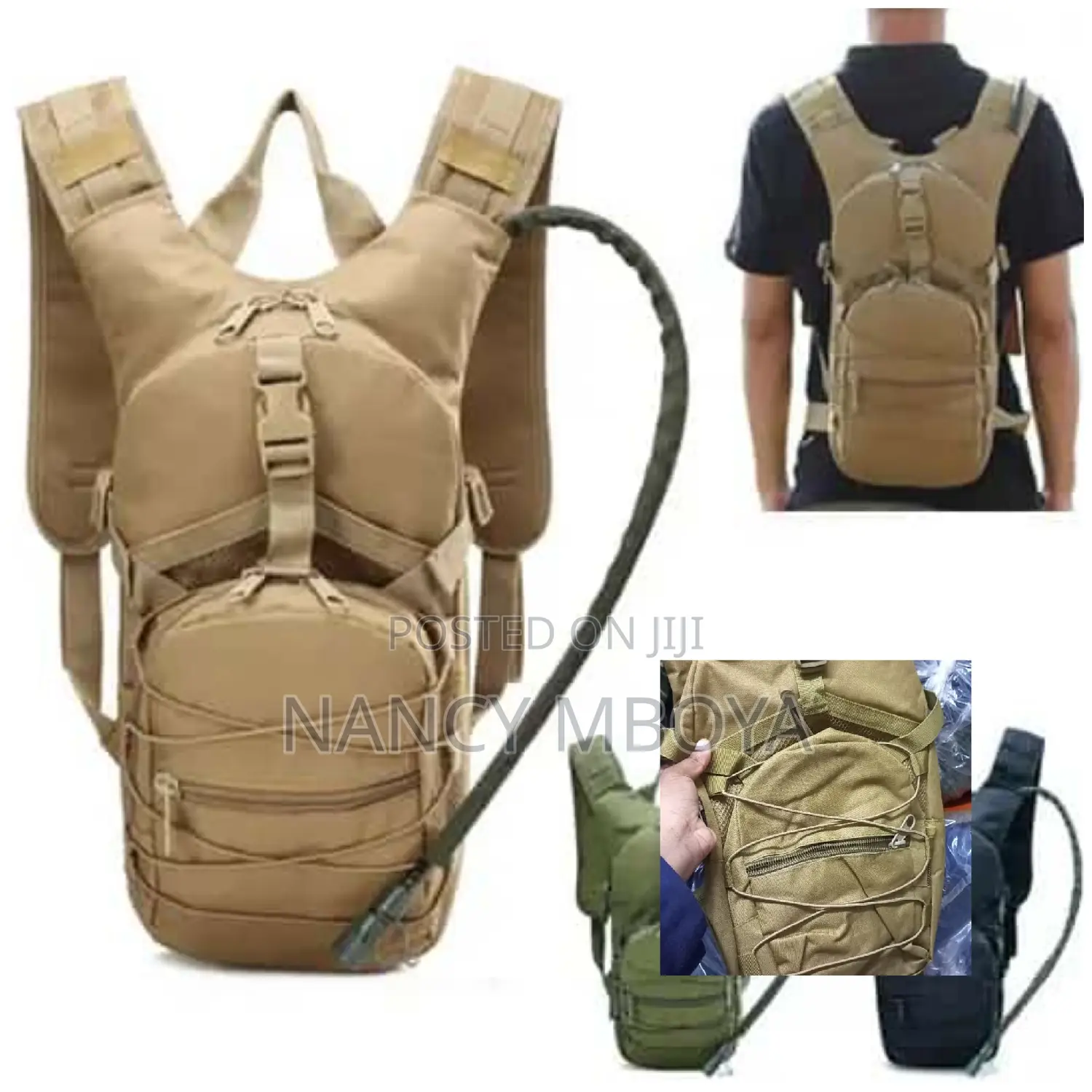 Hydration Backpack Available With 2L Water Bladder