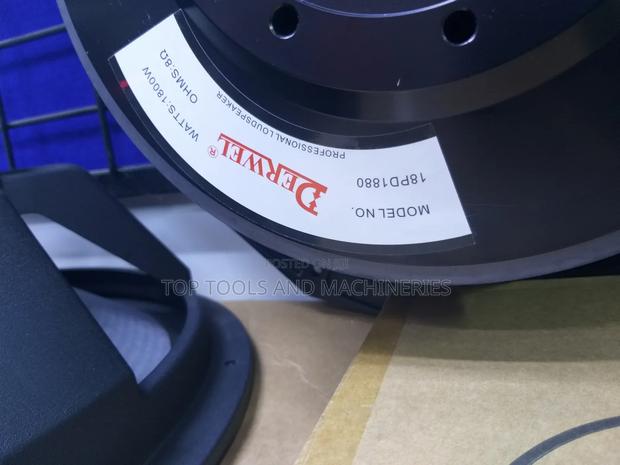 Derwell PD1880 Professional Bass Speaker - thumbnail 2