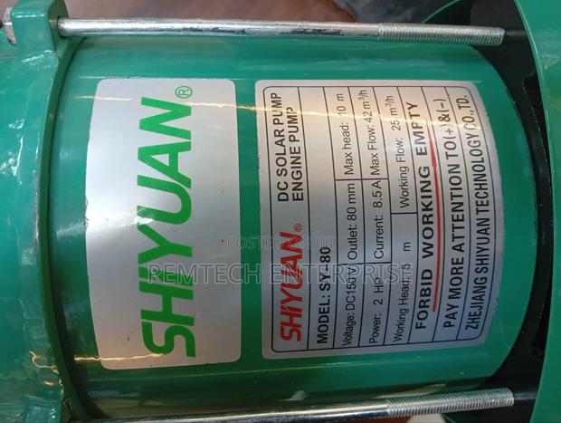 Shiyuan DC Solar Pump 3′′ Inch - thumbnail 3
