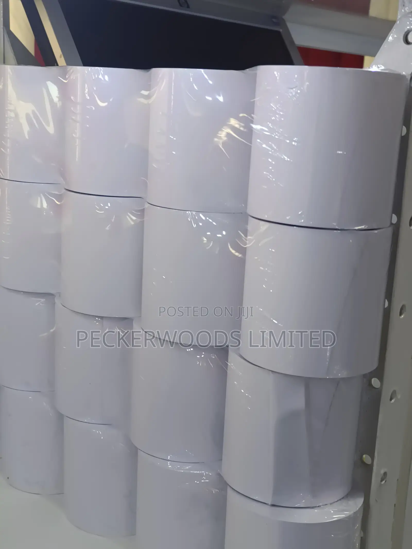 Clear White Thermal Rolls 80 by 80mm at 150 Per Roll