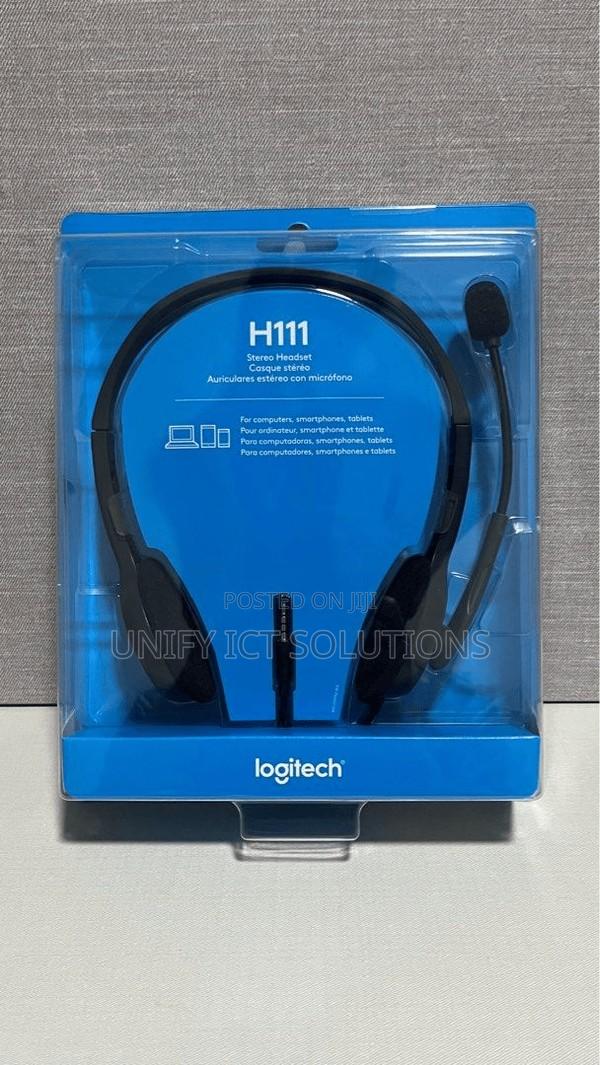 Logitech Stereo Headset H111 With Adjustable Headband - main view