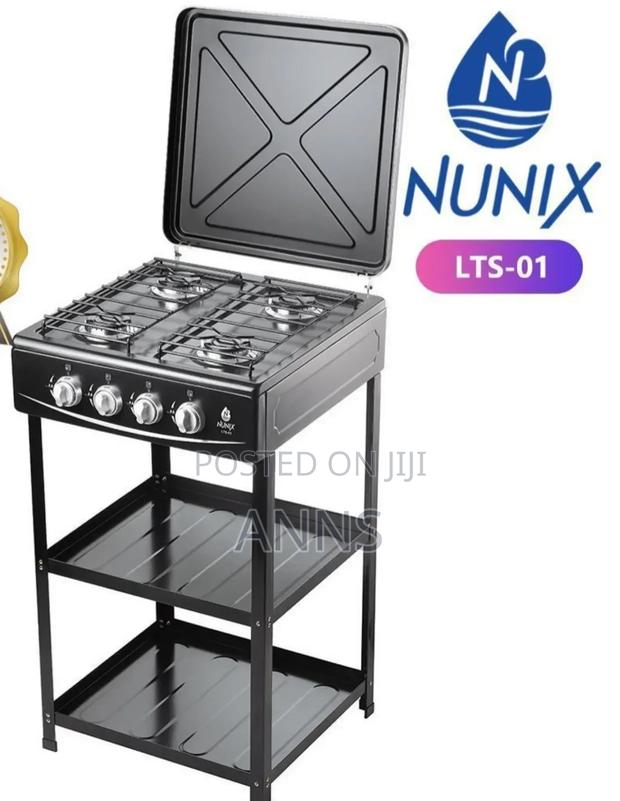 Nunix Full Gas With Shelves Cooker - main view