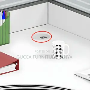 Workstations:4 Individual White Wooden Office Workstation