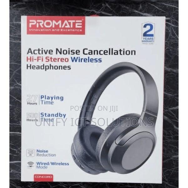 Promate High Fidelity Over-Ear Stereo Wireless Headphones