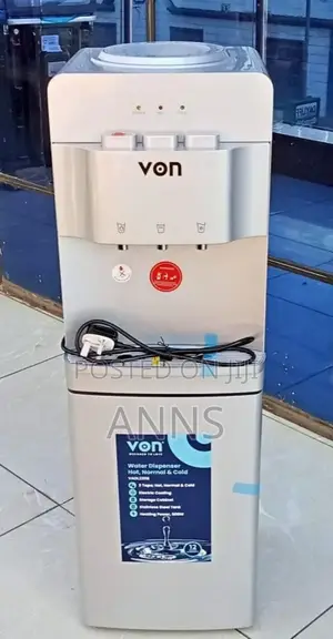 Von Silver 3 Tap Water Dispenser ~Hot, Cold and Warm