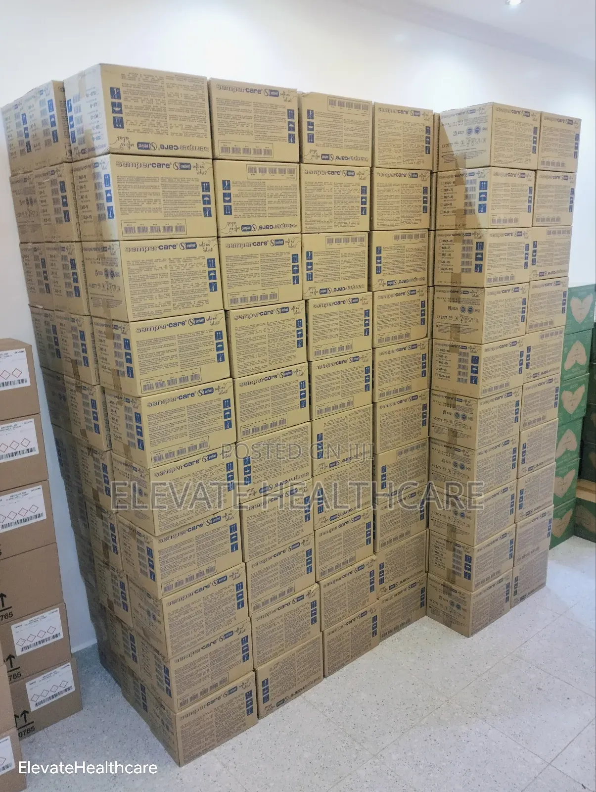 Nitrile Blue Gloves Medium