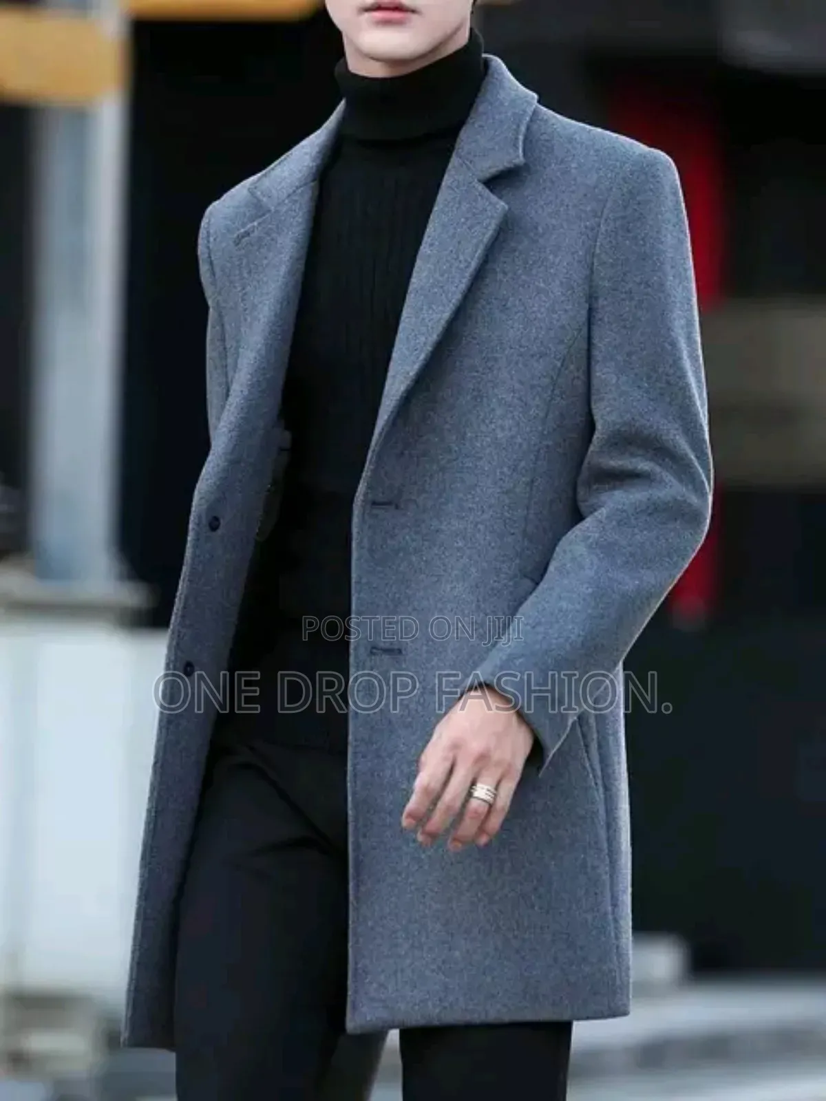 Long Grey Trench.
