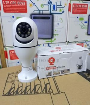 E27 Smart PTZ Camera PTZ V380 Pro Security Camera BULB - thumbnail 2