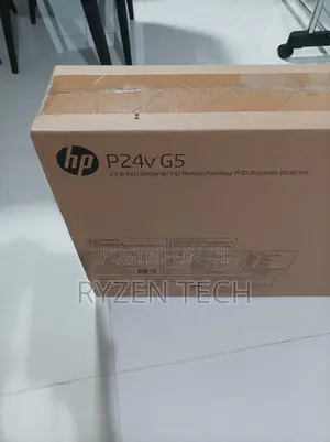 HP P24v G5 23.8" FHD Monitor, Black Color,