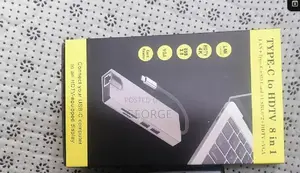 Macbook Type C to Ethernet Laptop Adapter 8 in 1