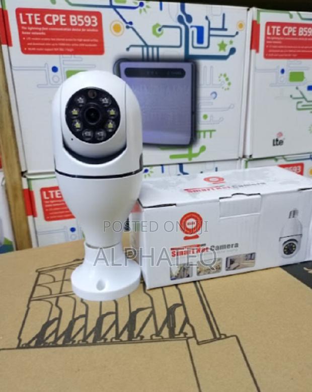CCTV>> Camera Network Bulb E27 at Light Bulb CCTV Camera - main view