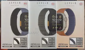 Apple Watch 49/46 MM Levelo Royallink Silicone Watch Strap