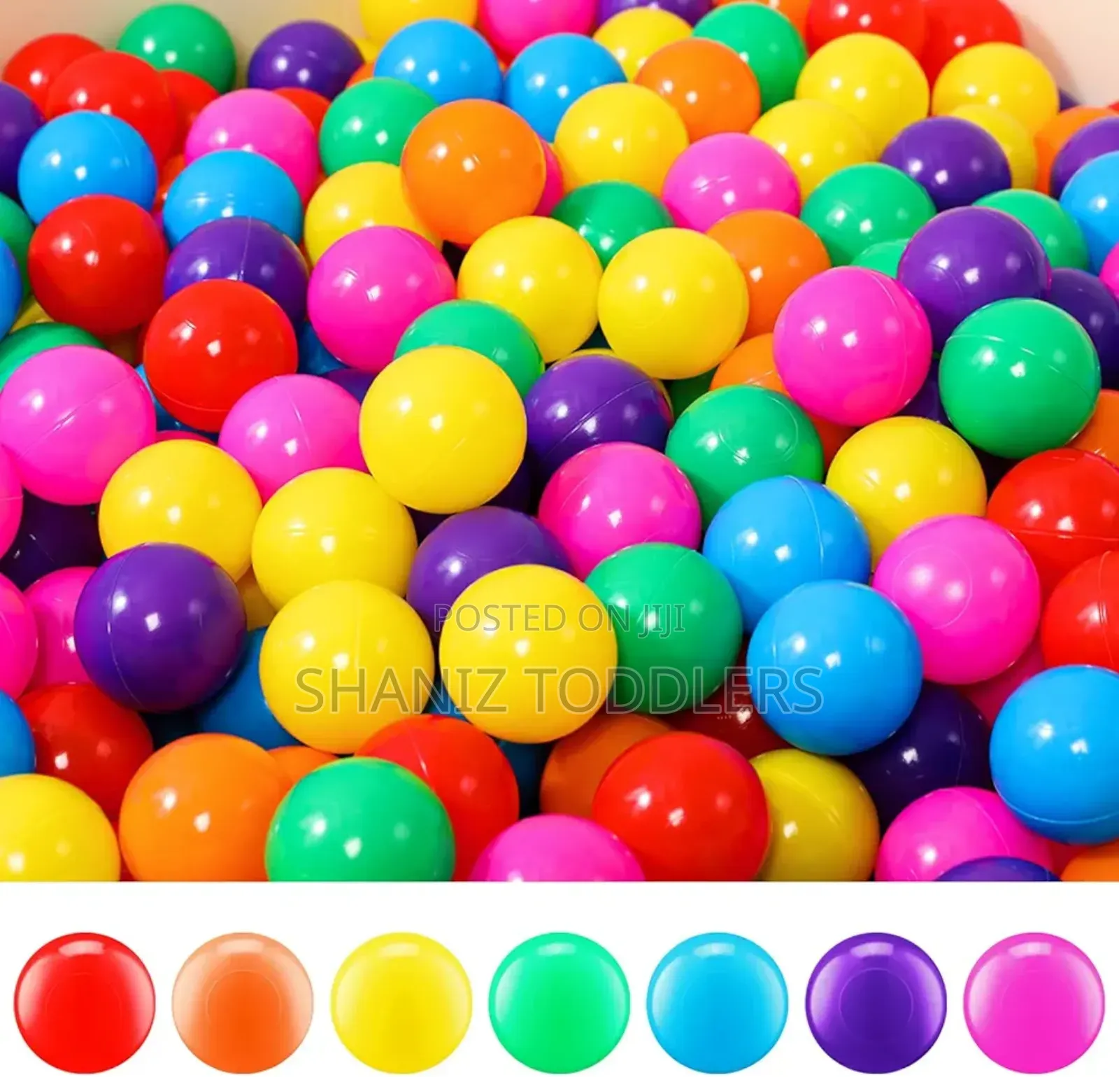 Multicoloured Kids Soft Balls