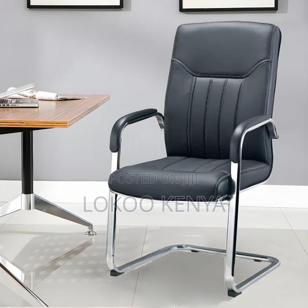 Office Chair: Modern Mid / High Back Office Chair Metal Base