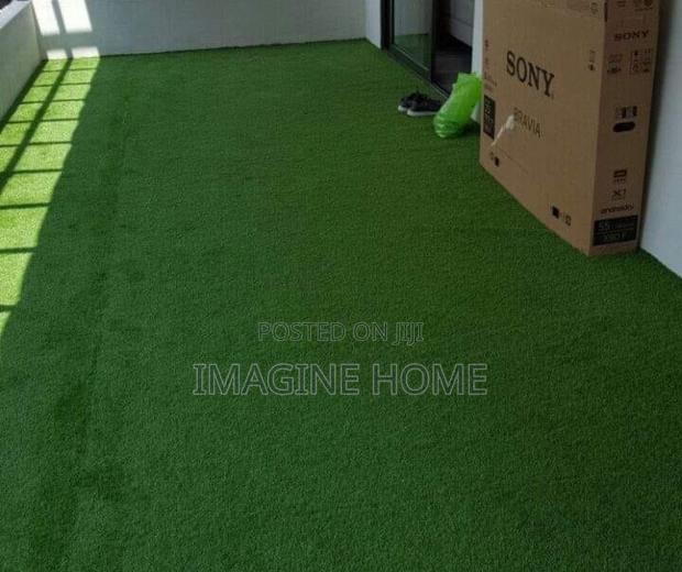 Home Backyard Green Grass Carpet - main view