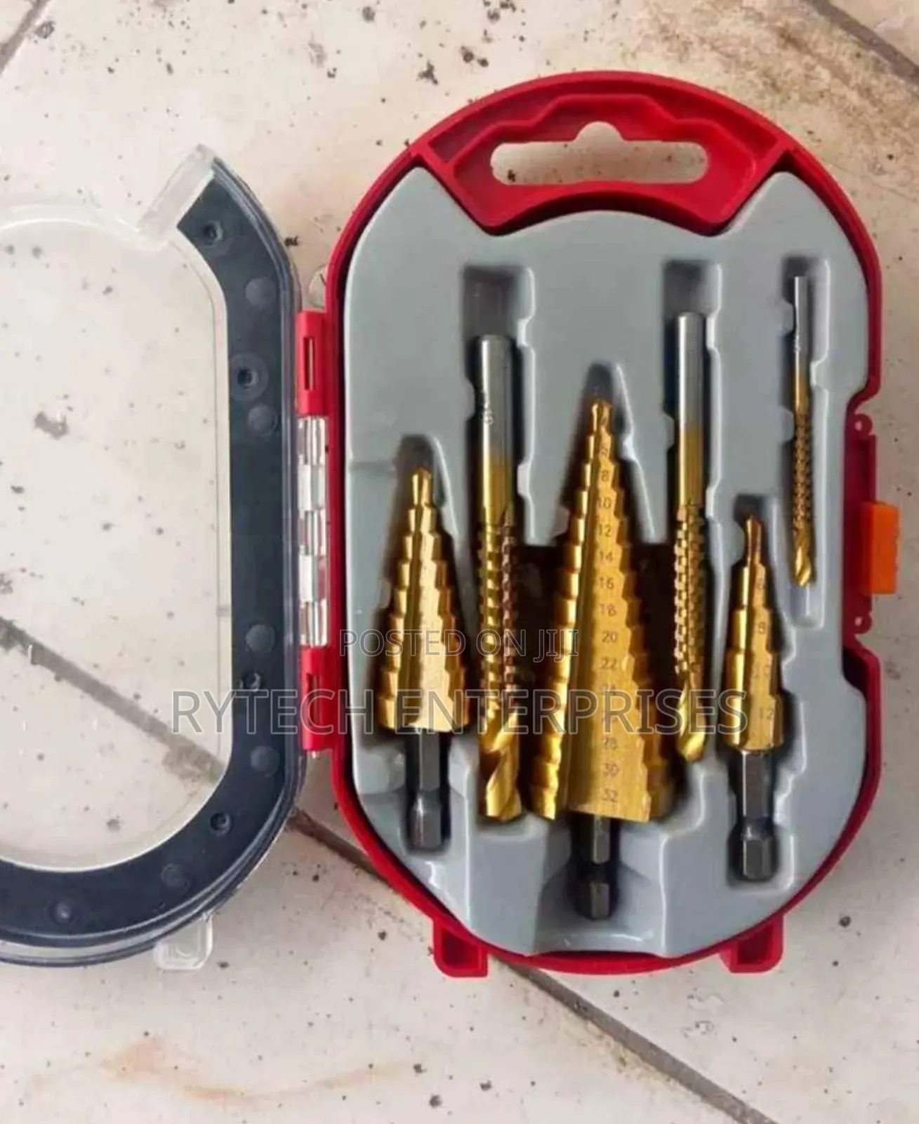Step Drill Bits Set 6 PCS