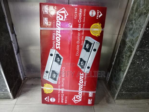 Ramtons 2 Burner 518 With 2m Gas Pipe - main view