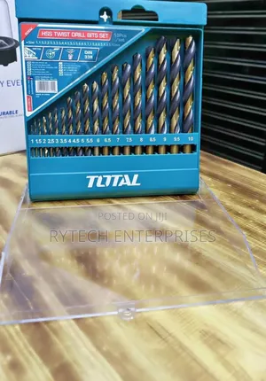Metal Drill Bits Set (19 Pcs)