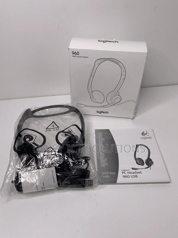 Logitech 960 Office USB Headset With Noise-Canceling Mic - main view