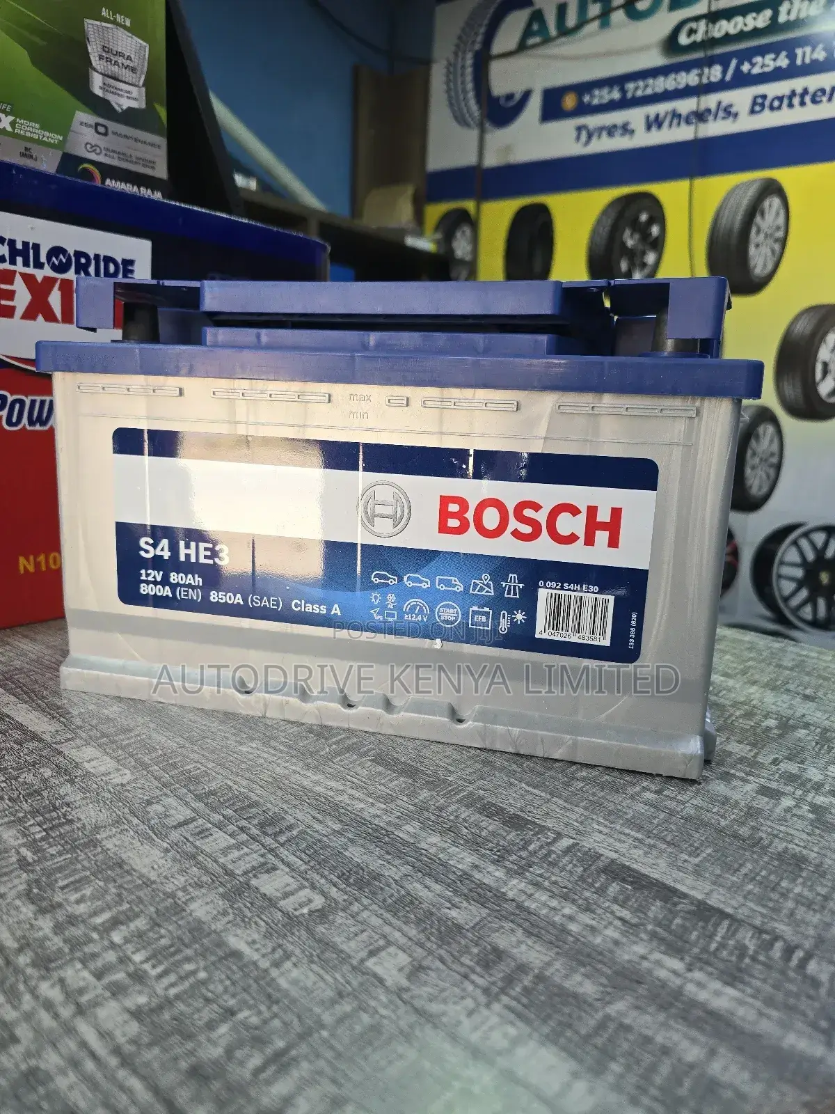 DIN80 EFB Start Stop Bosch Car Battery