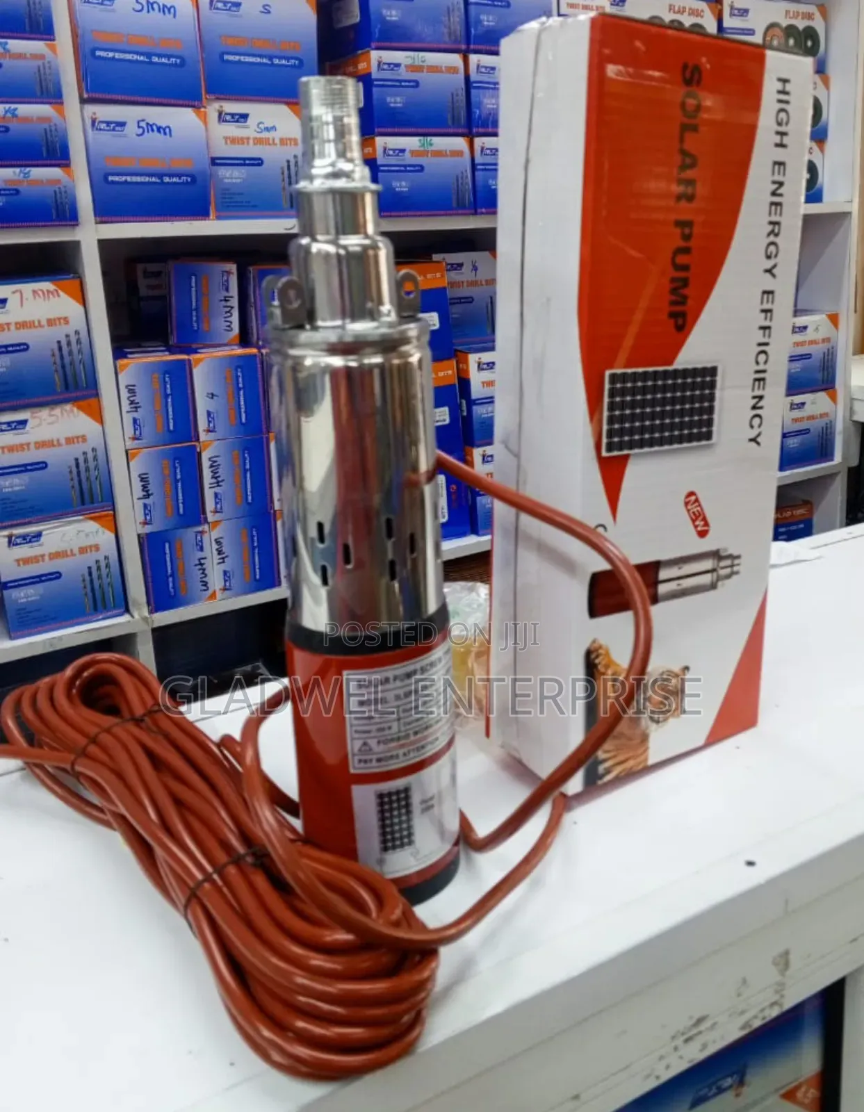 50mts Rutan Solar Pump 250watts 24v /Dc Pump