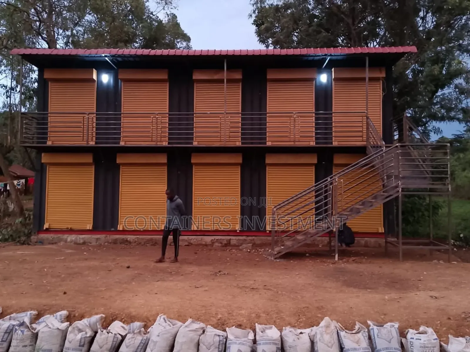 40ft Container Stalls - Double Storey