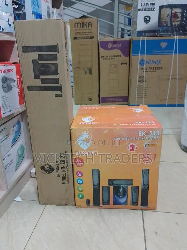 Euroken 5.1ch Sub Woofer Speaker System 1yr Warranty
