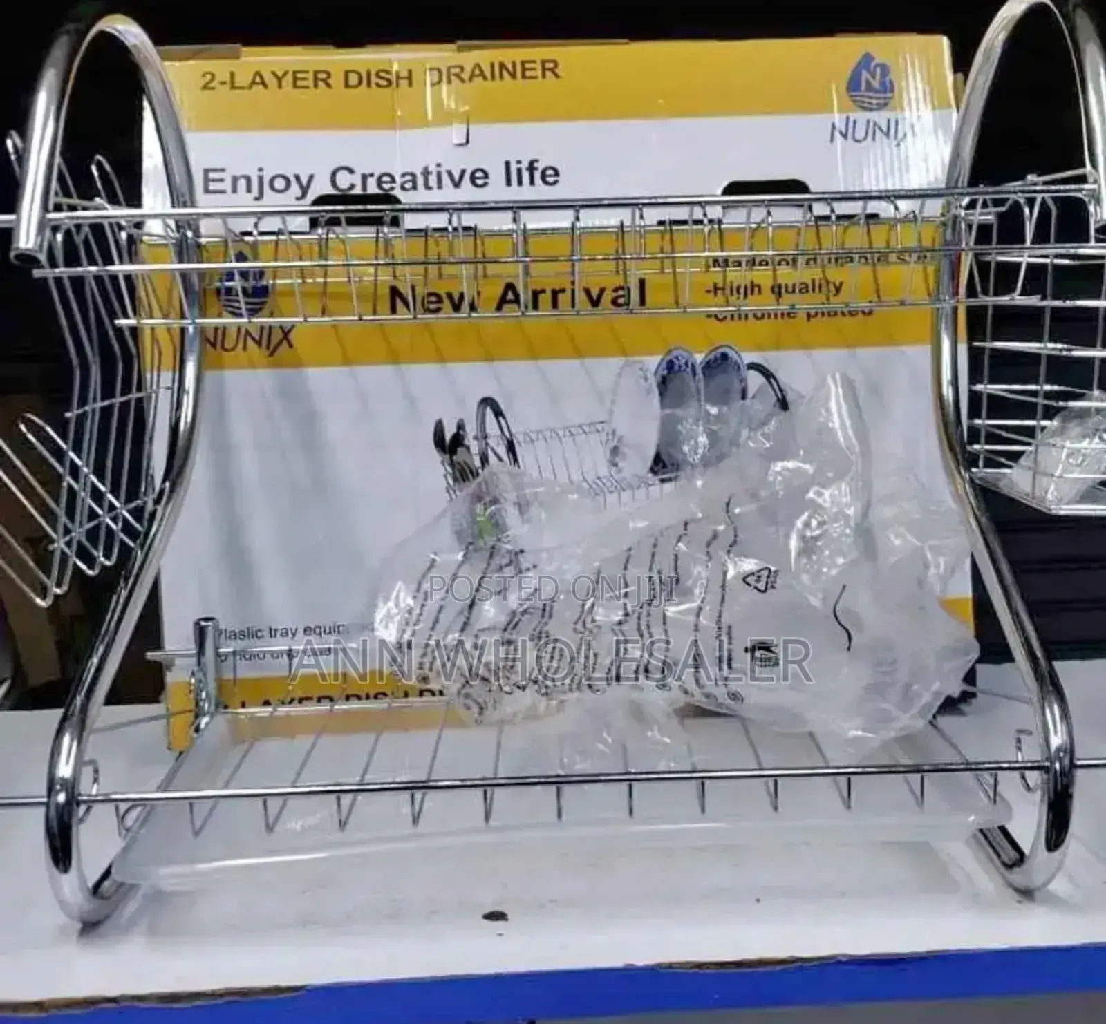 Nunix-Dish-Rack-2-Tier-Drain-Board