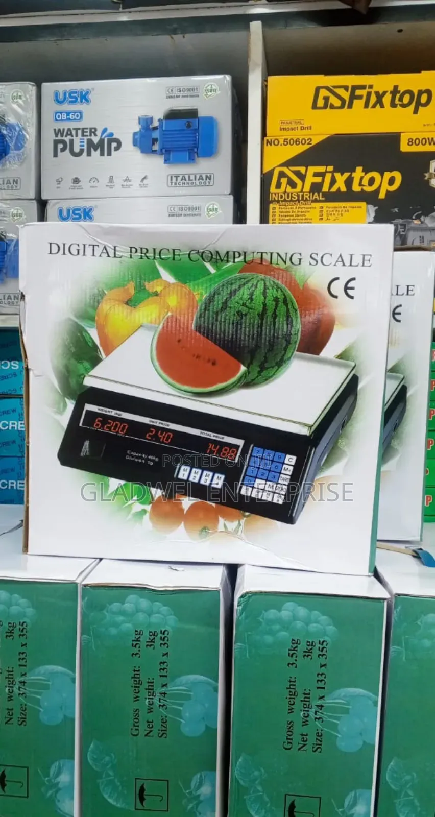 Acs 30 Store Weighn Scales Multifunction 30kg Digital