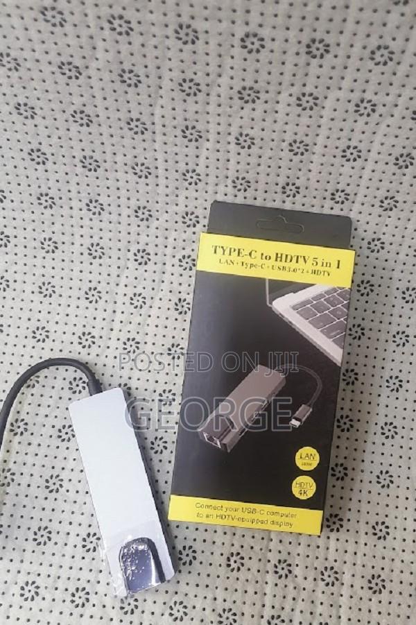 Duarable L 5 in 1 USB Type C Hub Hdmi USB C Hub