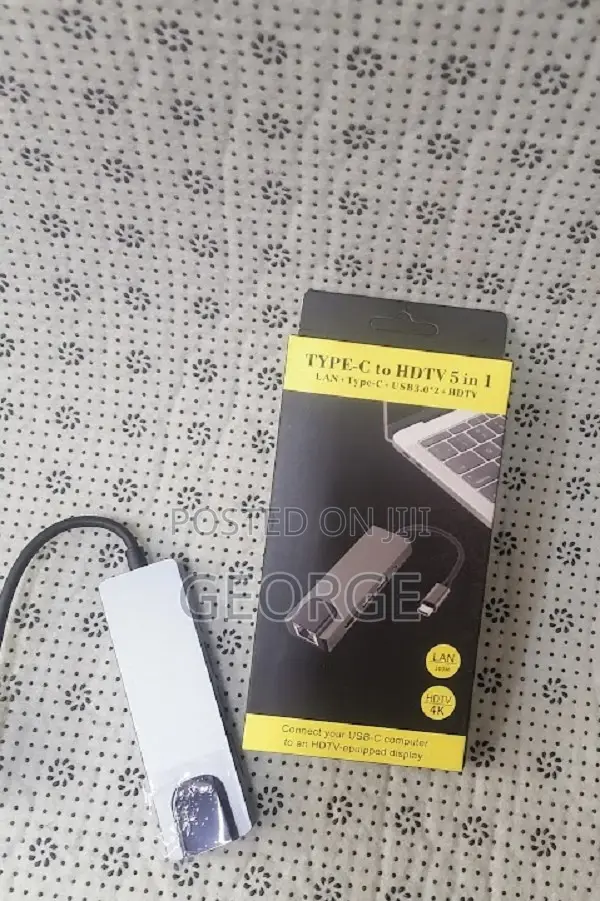 Duarable L 5 in 1 USB Type C Hub Hdmi USB C Hub
