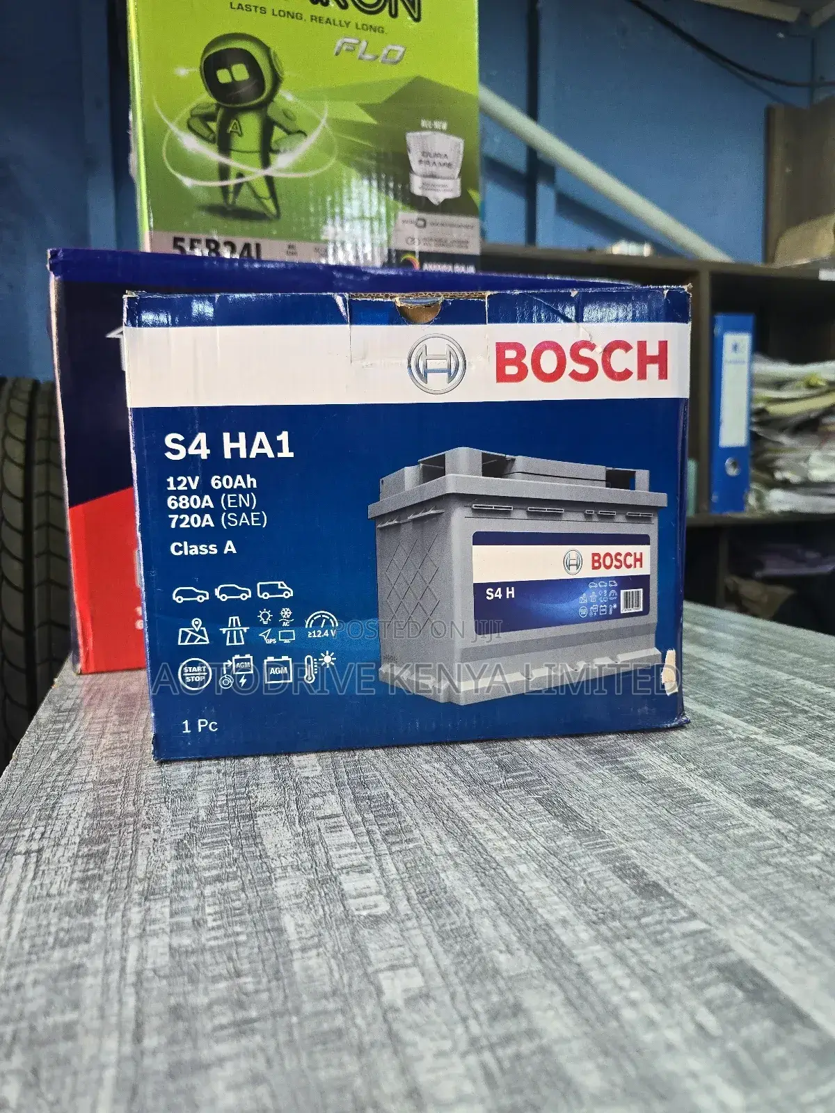 Din60 Bosch Agm Start Stop Car Battery