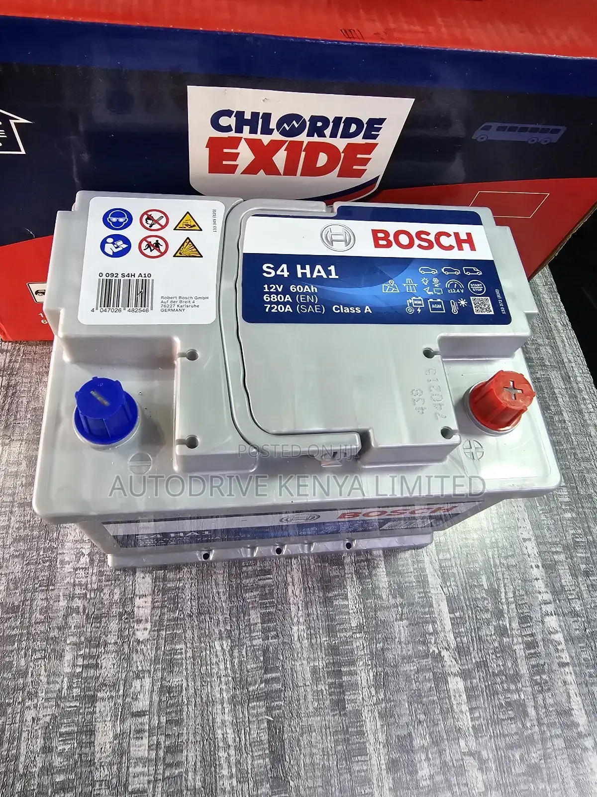 Din60 Bosch Agm Start Stop Car Battery